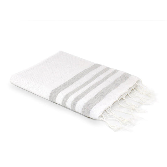Fouta nid d'abeille coton 100x200 HAMPTONS - febronie.com