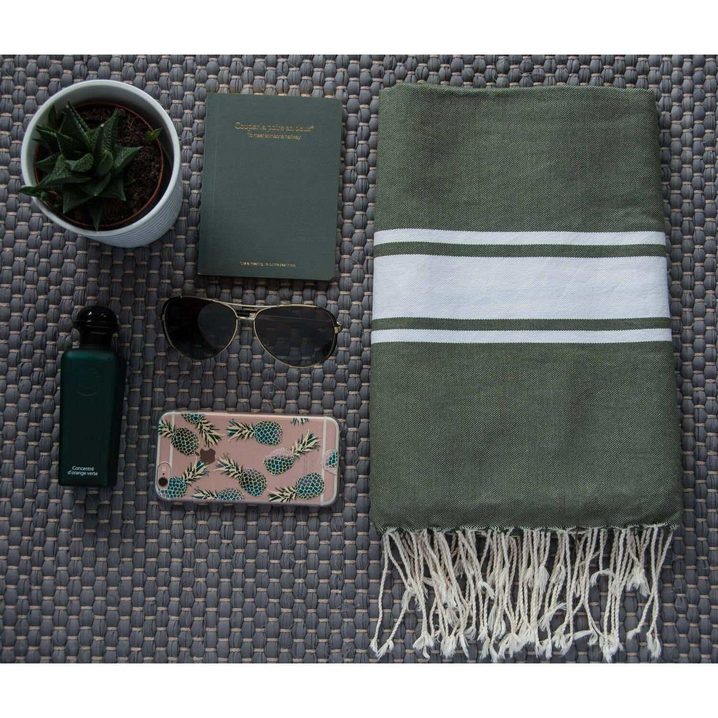 Cotton fouta 100x200 ST TROPEZ