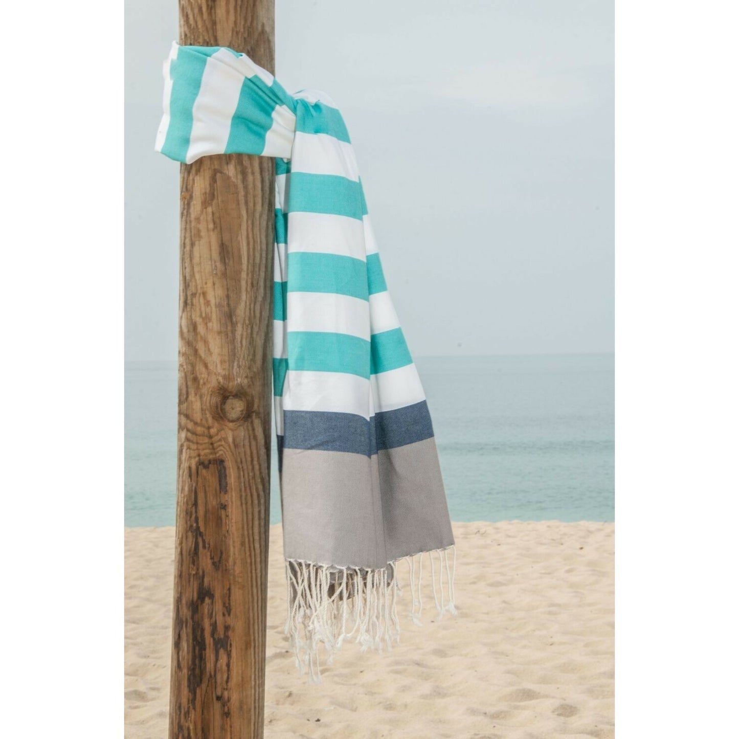 Fouta tricolore coton 100x200 ARCACHON