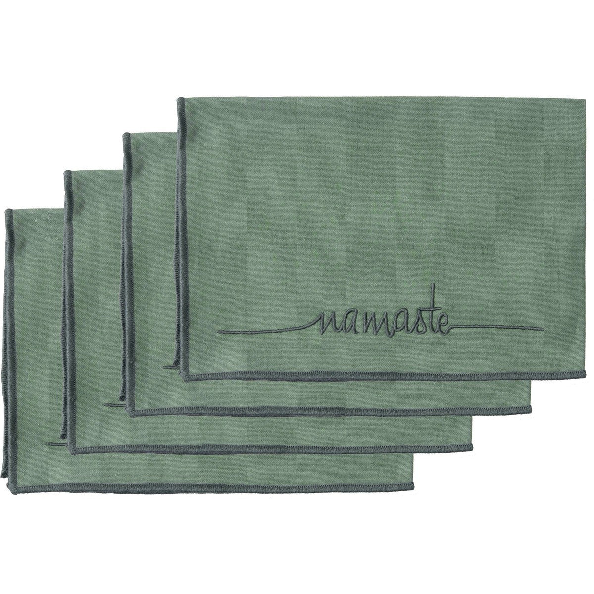 Set de table (x4) coton 35x50 NAMASTE