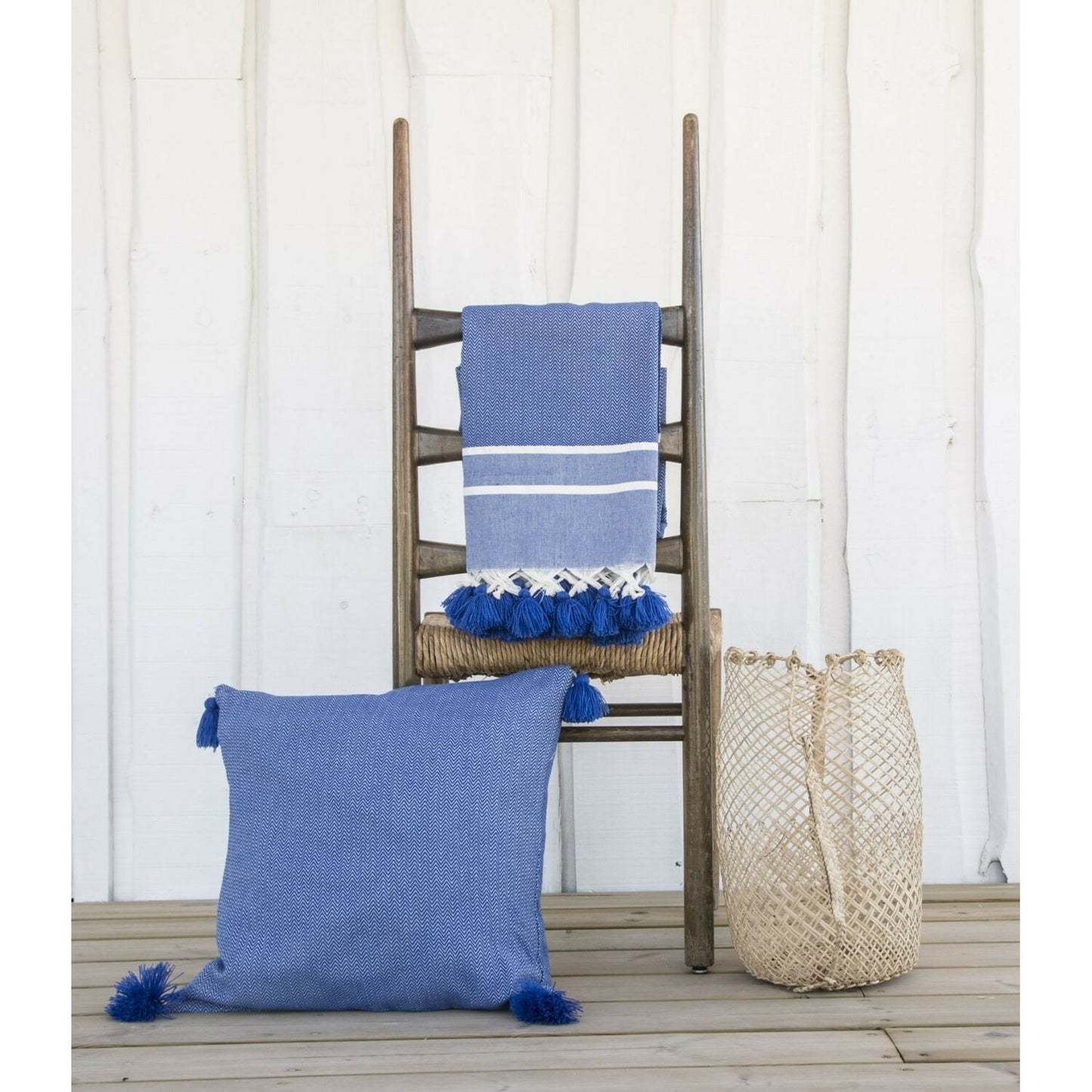 Housse de coussin coton 50x50 STOCKHOLM