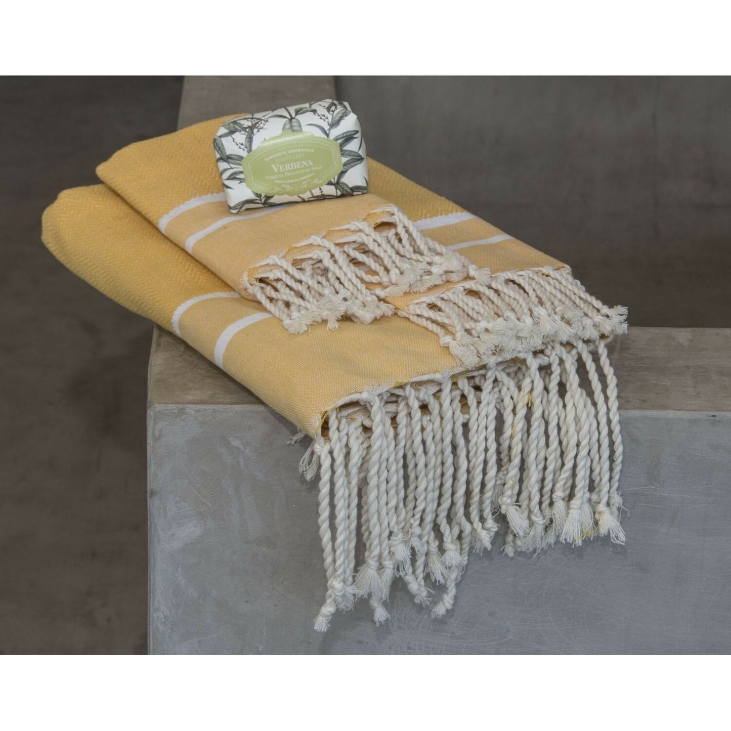 Foutas de bain (1+2) coton 100x200+2(50x80) STOCKHOLM