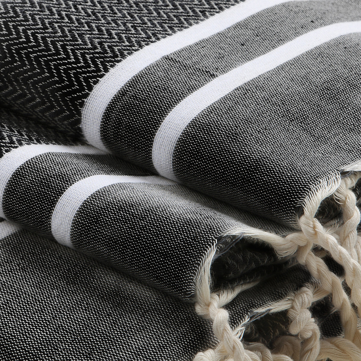 Foutas de bain (1+2) coton 100x200+2(50x80) STOCKHOLM