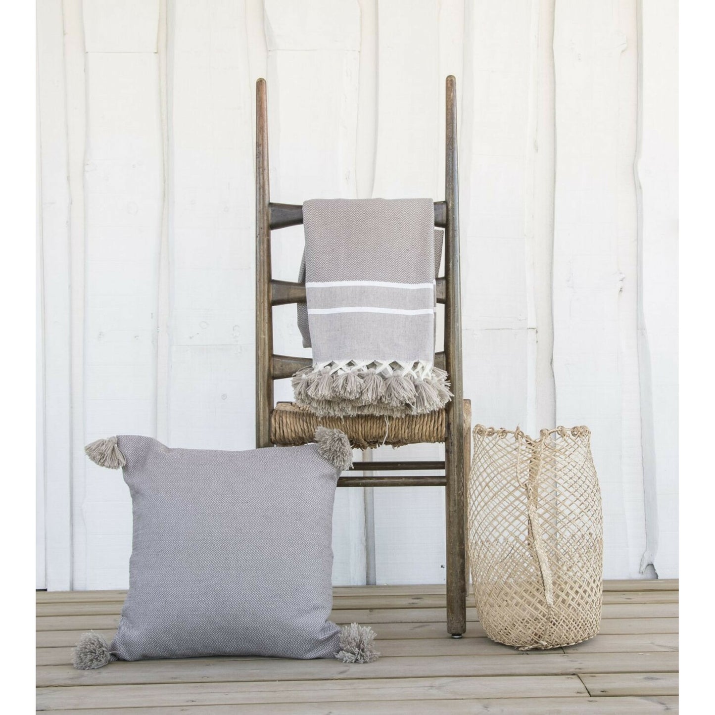 Housse de coussin coton 50x50 STOCKHOLM