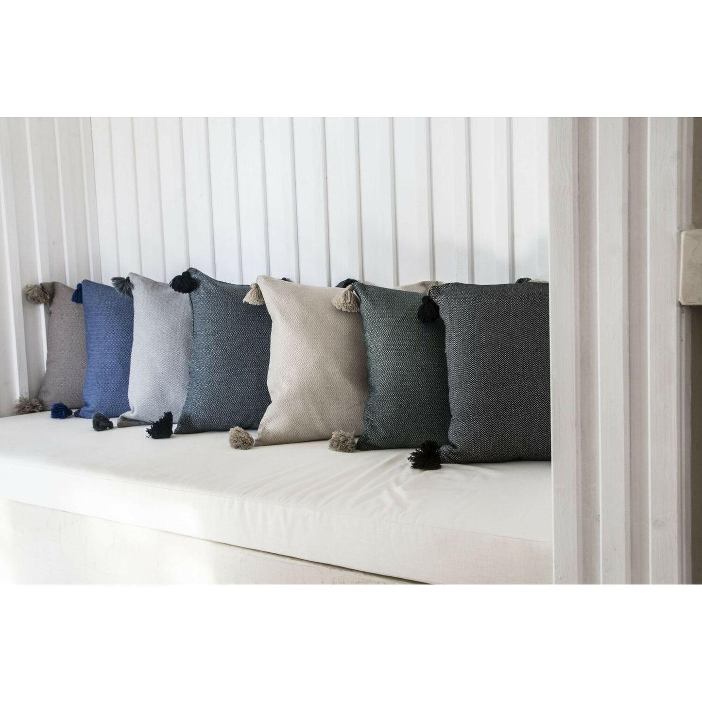 Housse de coussin coton 50x50 STOCKHOLM