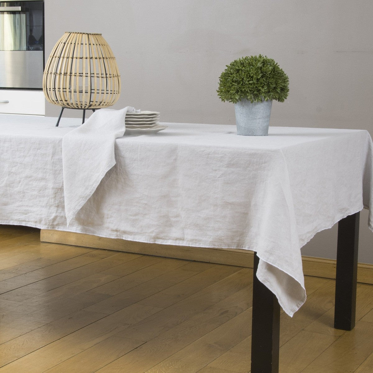 Nappe lin lavé HORTENSE 150x300 - febronie.com