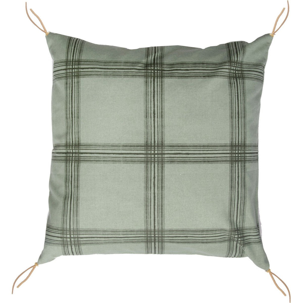 Housse de coussin coton MADRAS 50x50 - febronie.com