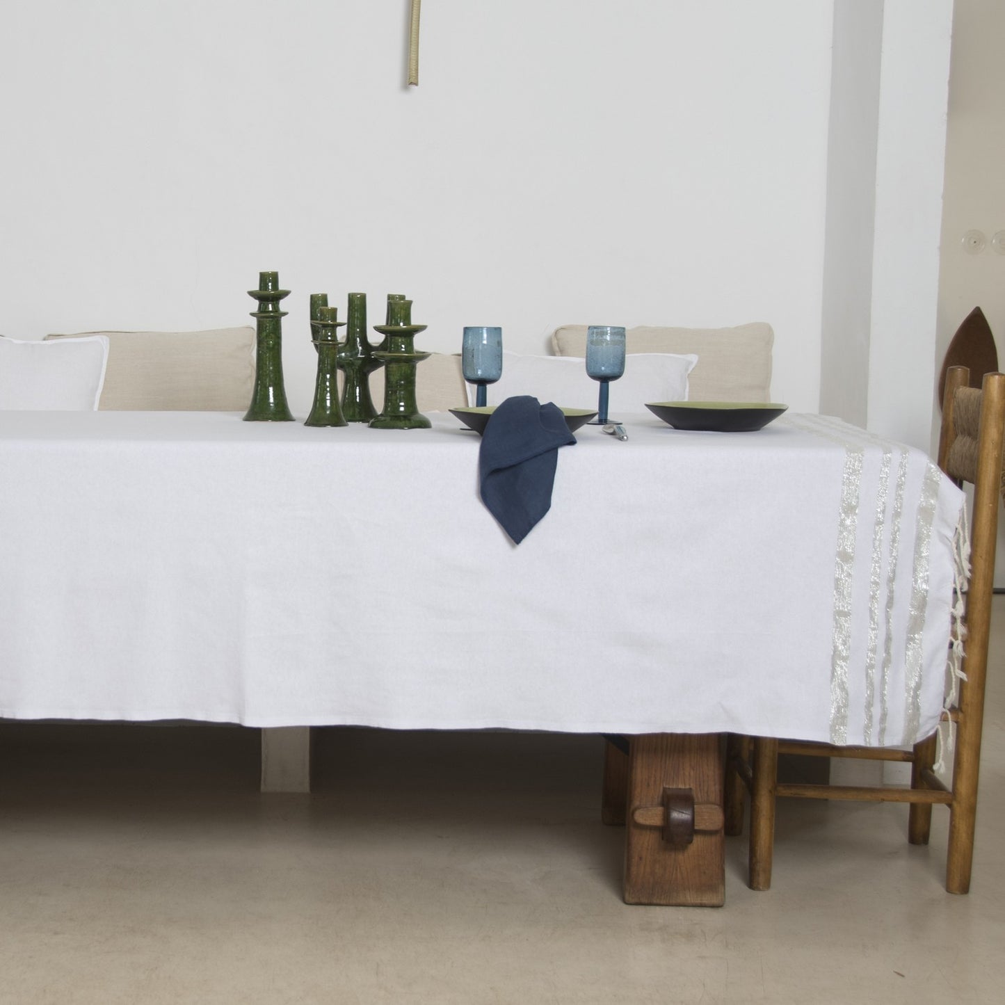 Tovaglia in cotone HAMPTONS 150x250