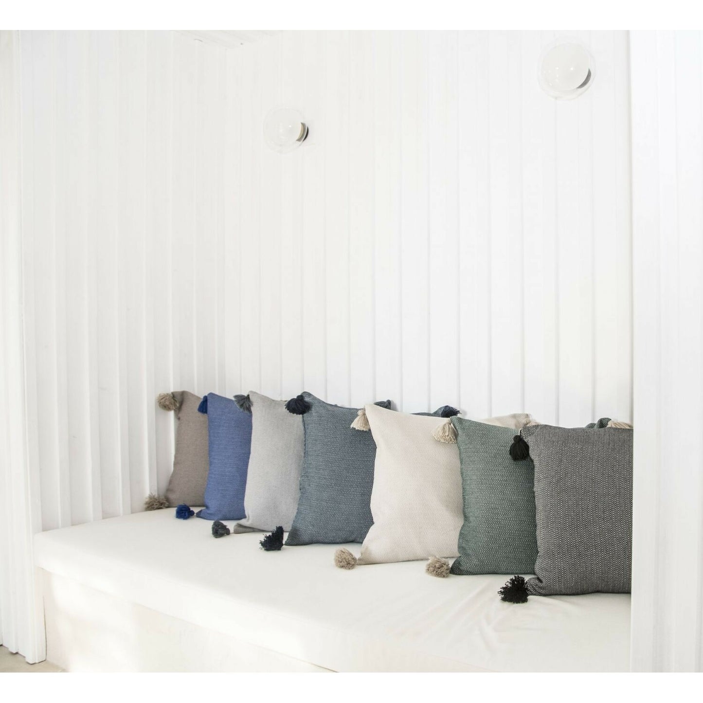 Housse de coussin coton 50x50 STOCKHOLM