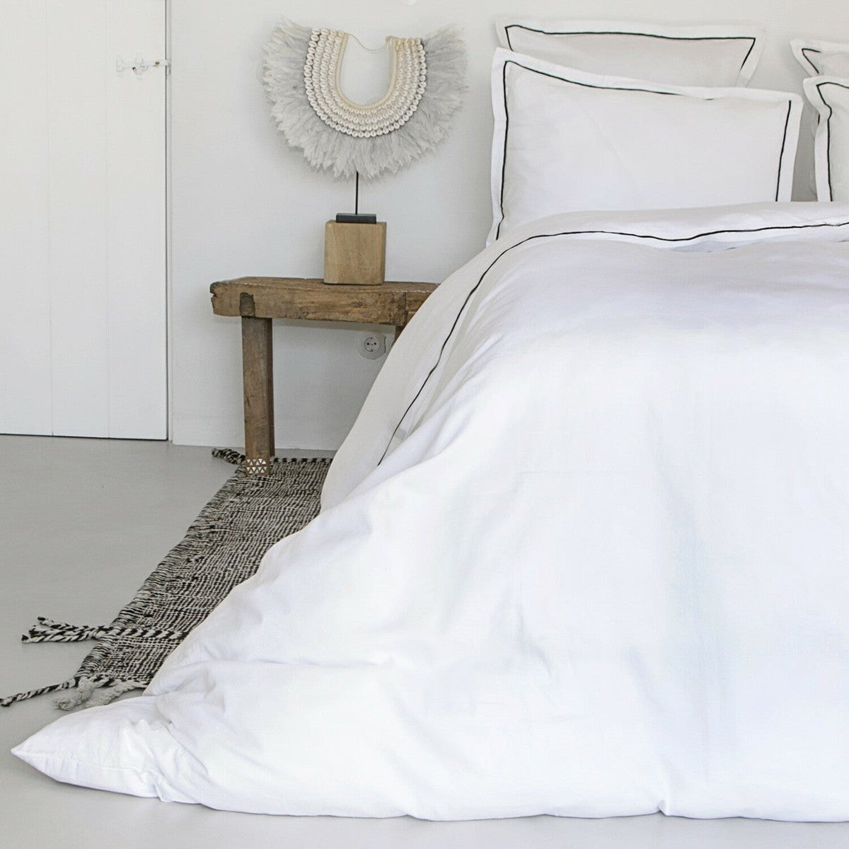 Drap plat satin de coton JULIA 240x300 - febronie.com