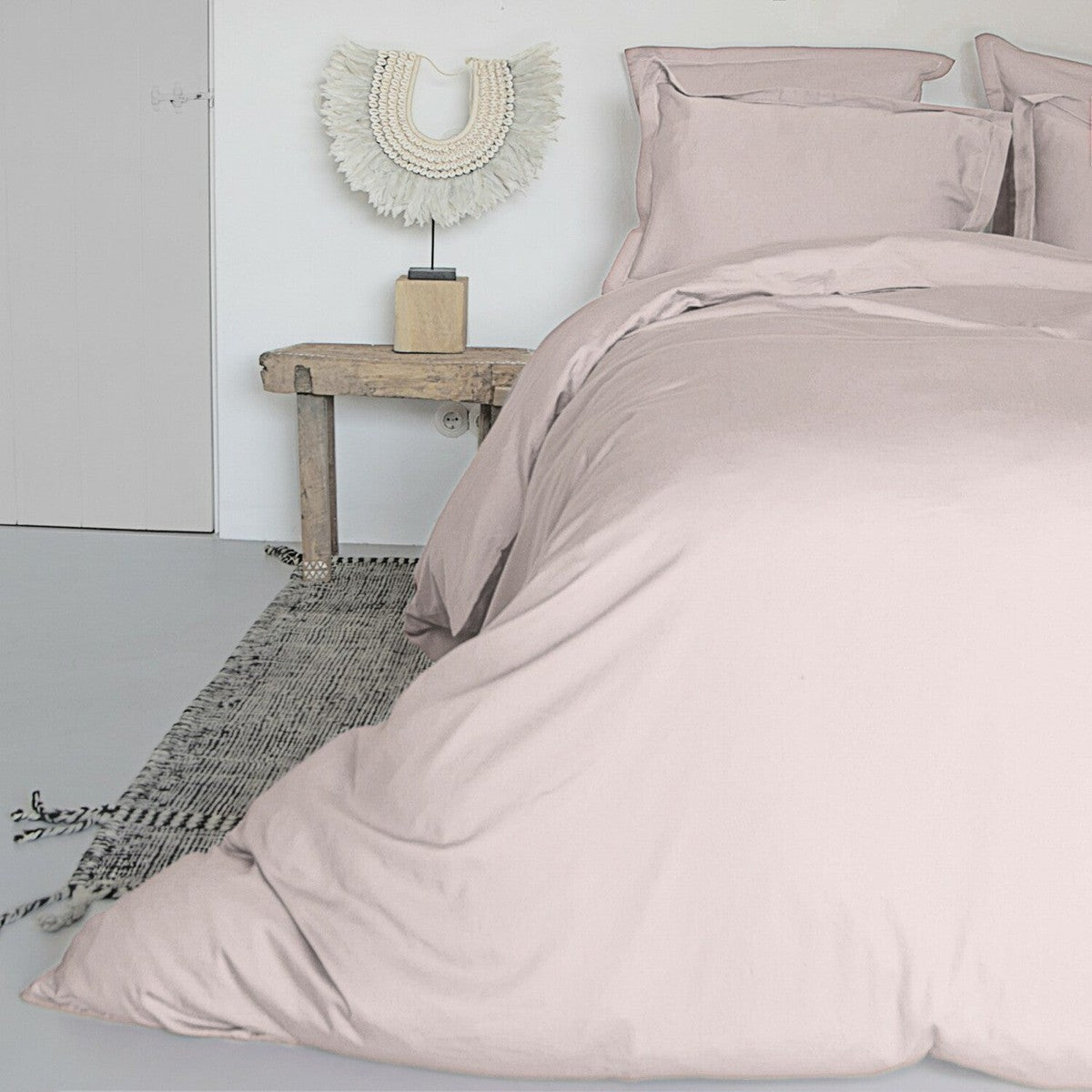 Drap plat satin de coton JULIA 240x300 - febronie.com