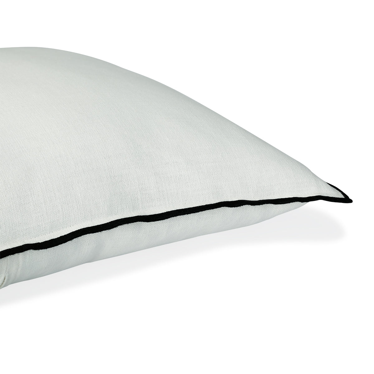 Lot de 2 housses de coussin toile de coton 50x30 JULES