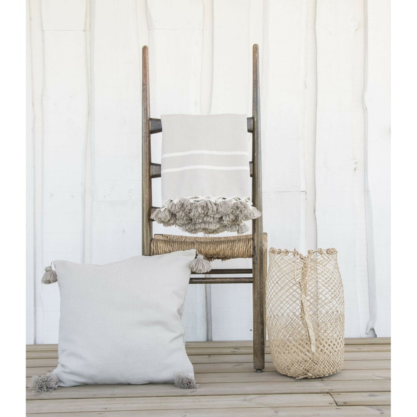 Housse de coussin coton 50x50 STOCKHOLM