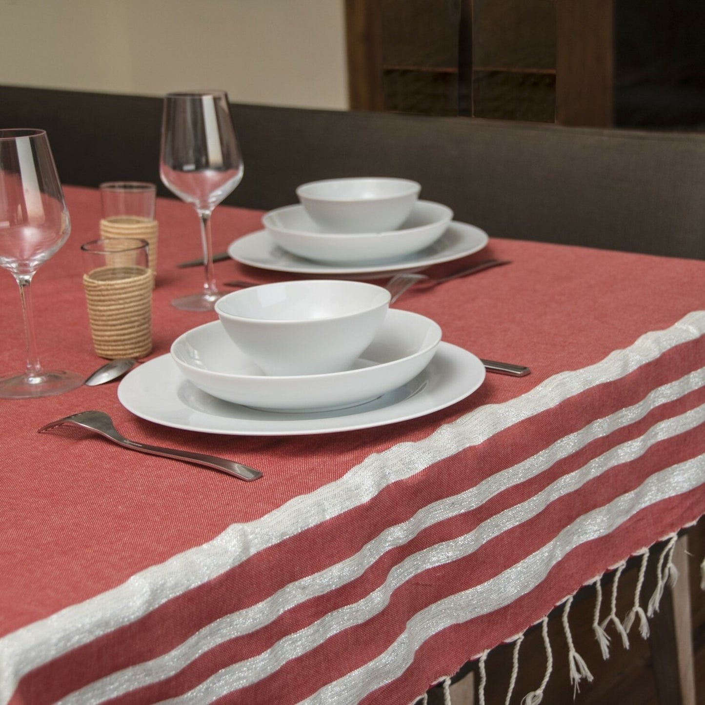 Tovaglia in cotone HAMPTONS 150x250