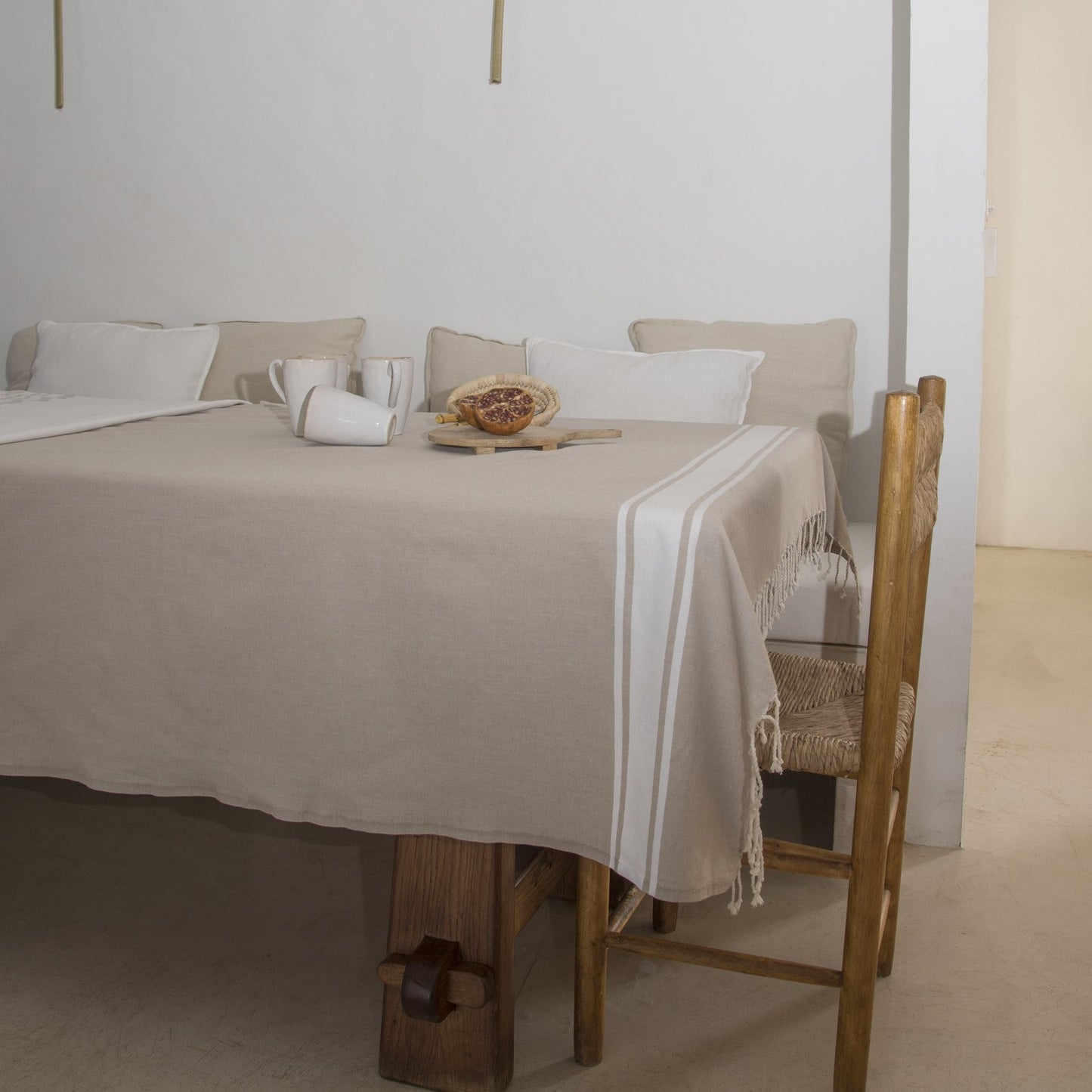 Tovaglia in cotone 170x170 ST TROPEZ