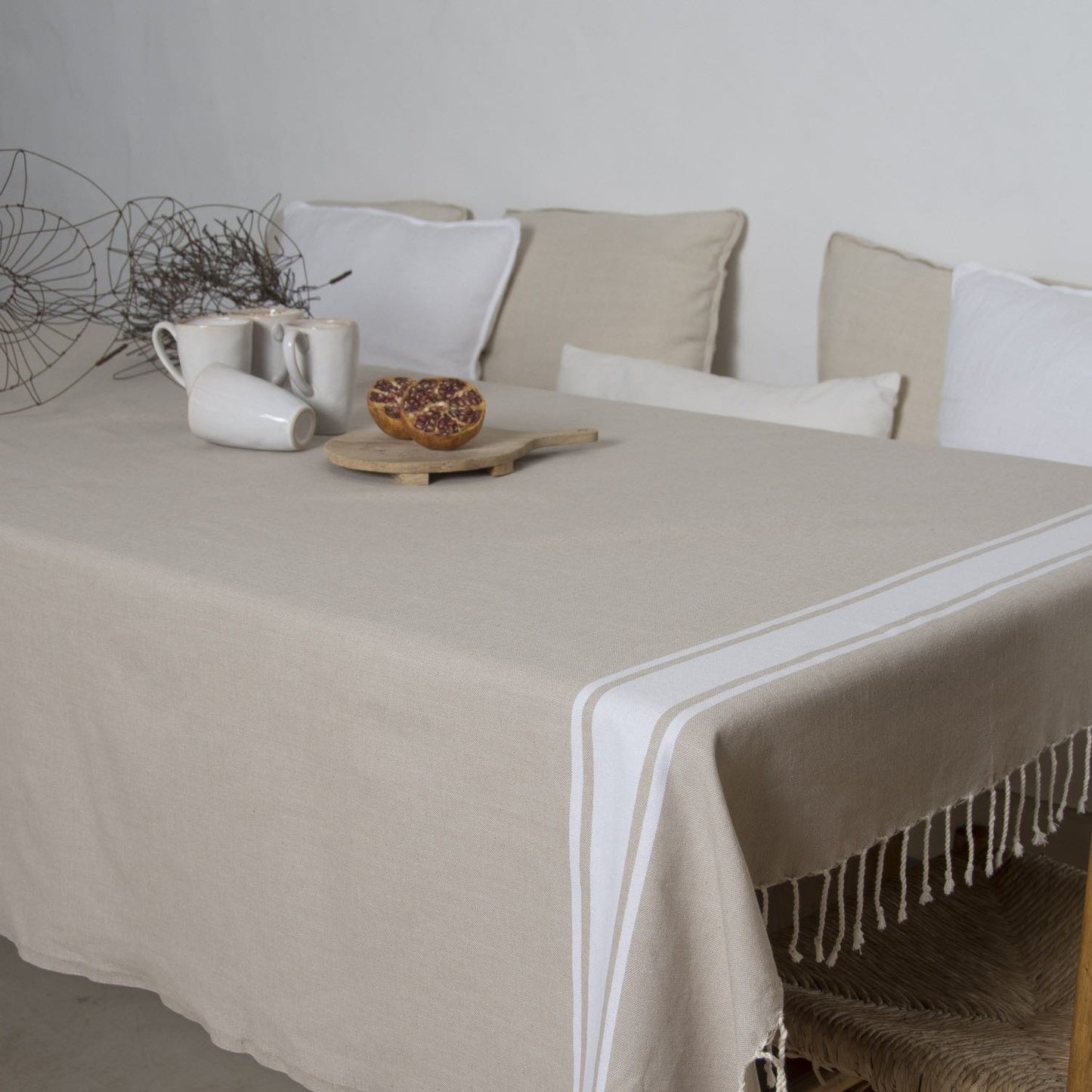 Tovaglia in cotone 170x170 ST TROPEZ