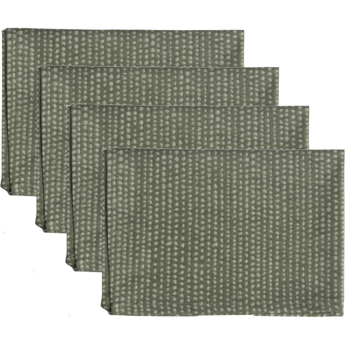 Serviettes de table coton (x4) DOTS 45x45 - febronie.com
