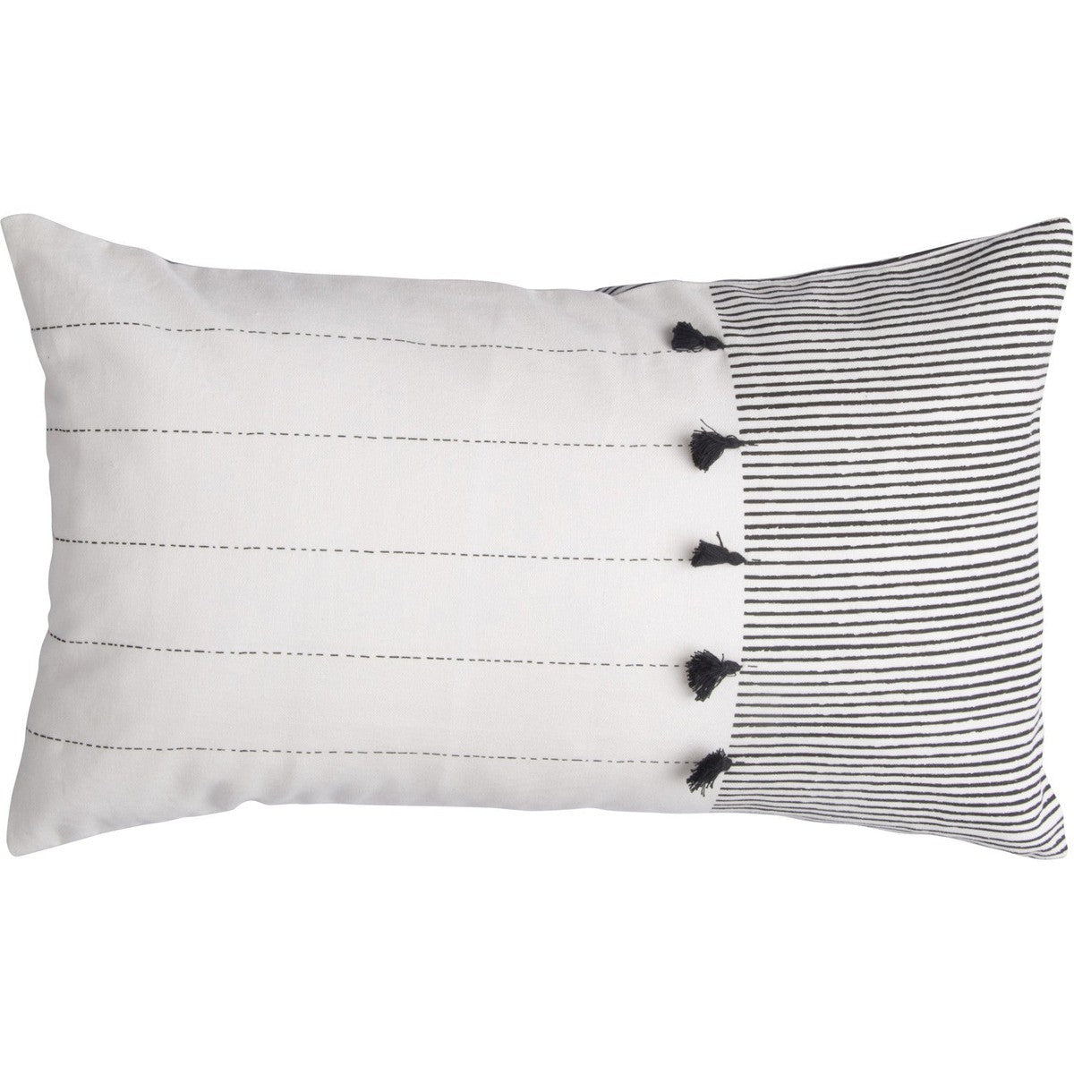 Housse de coussin coton PINSTRIPE 50x30 - febronie.com