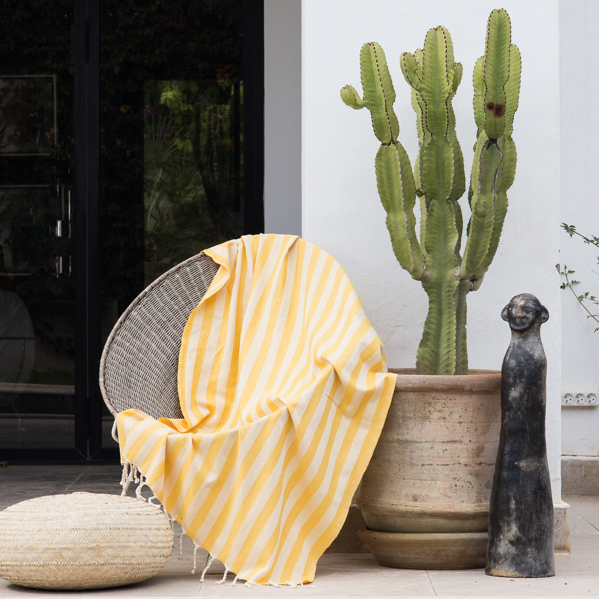 Fouta jacquard coton 100x200 CAPRI