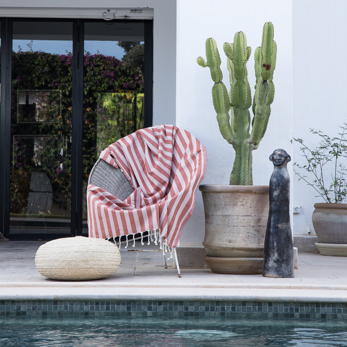 Fouta jacquard coton 100x200 CAPRI