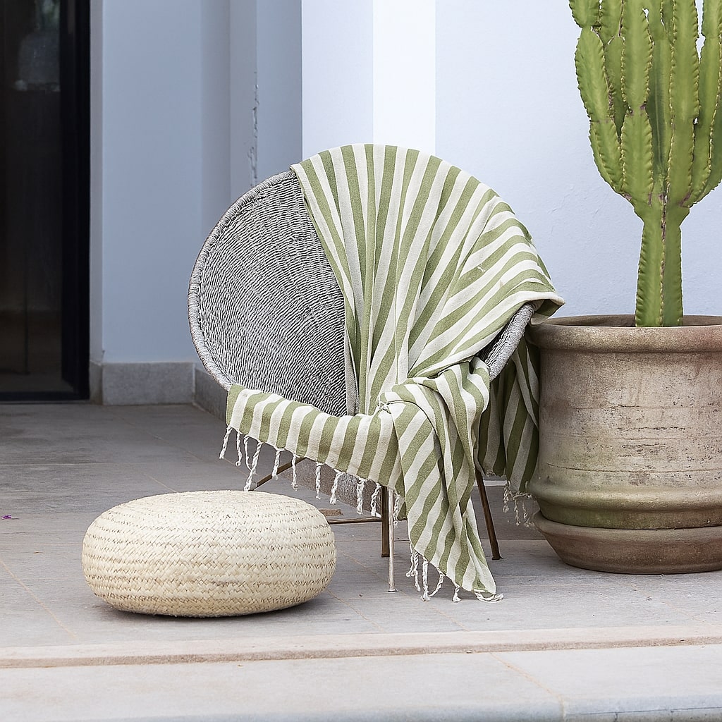 Fouta jacquard coton 100x200 CAPRI