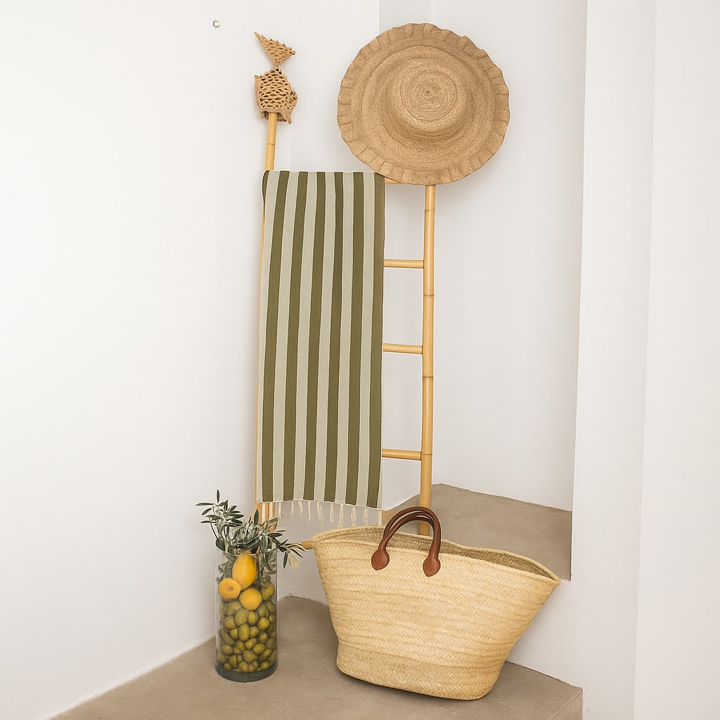 Fouta jacquard coton 100x200 CAPRI