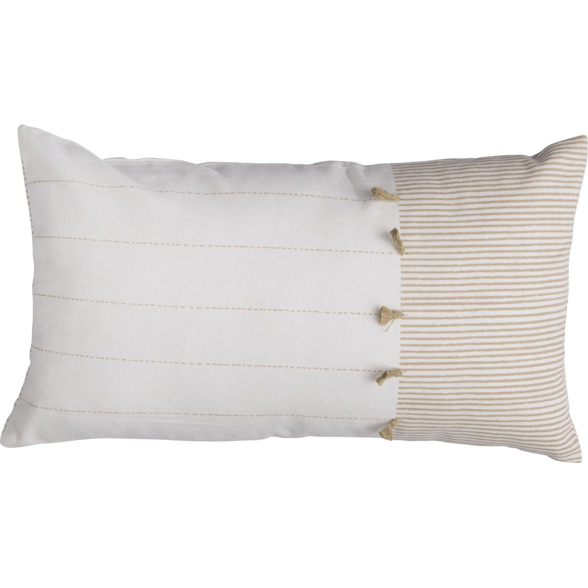 Housse de coussin coton PINSTRIPE 50x30 - febronie.com
