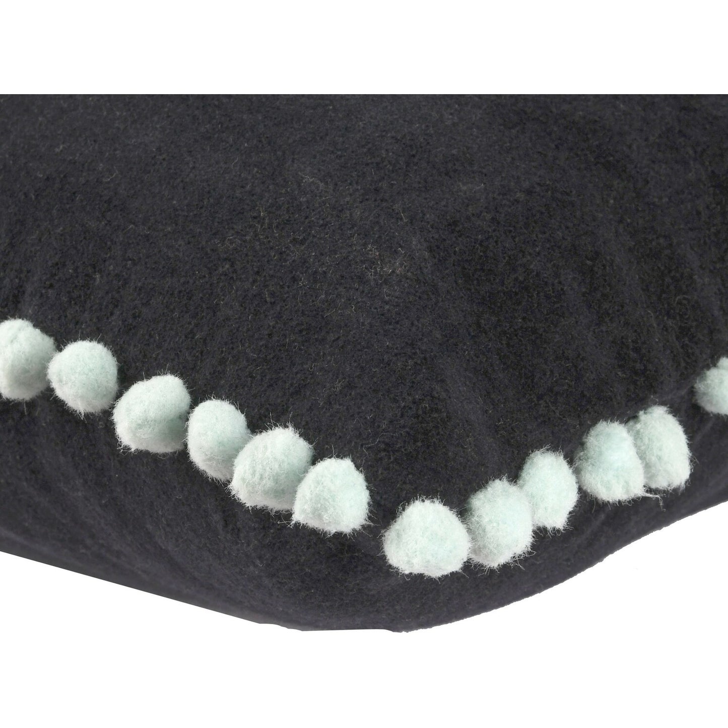 AVORIAZ cotton velvet cushion cover 50x30