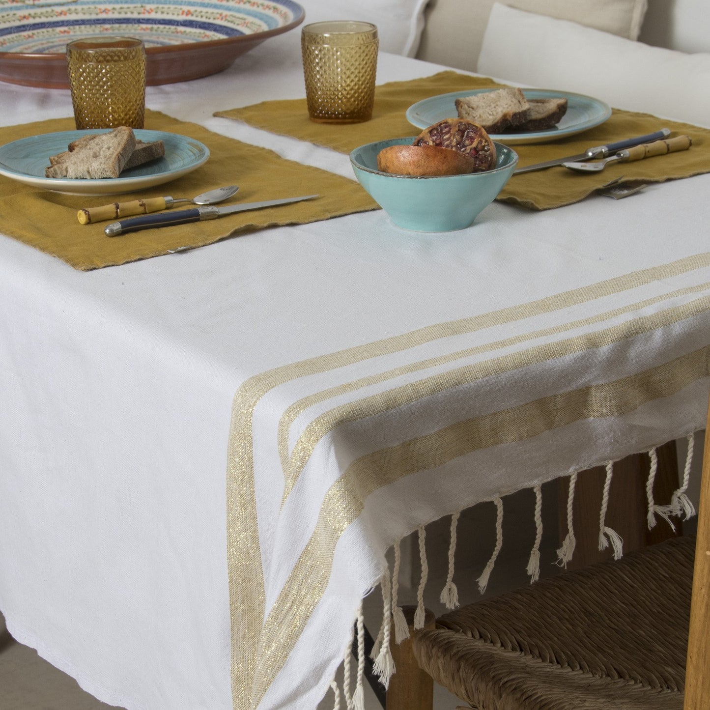 Tovaglia in cotone HAMPTONS 150x250