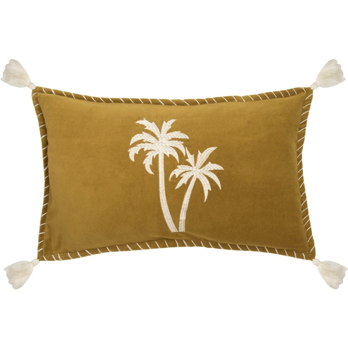 Housse de coussin coton BALI VELOURS 50x30 - febronie.com