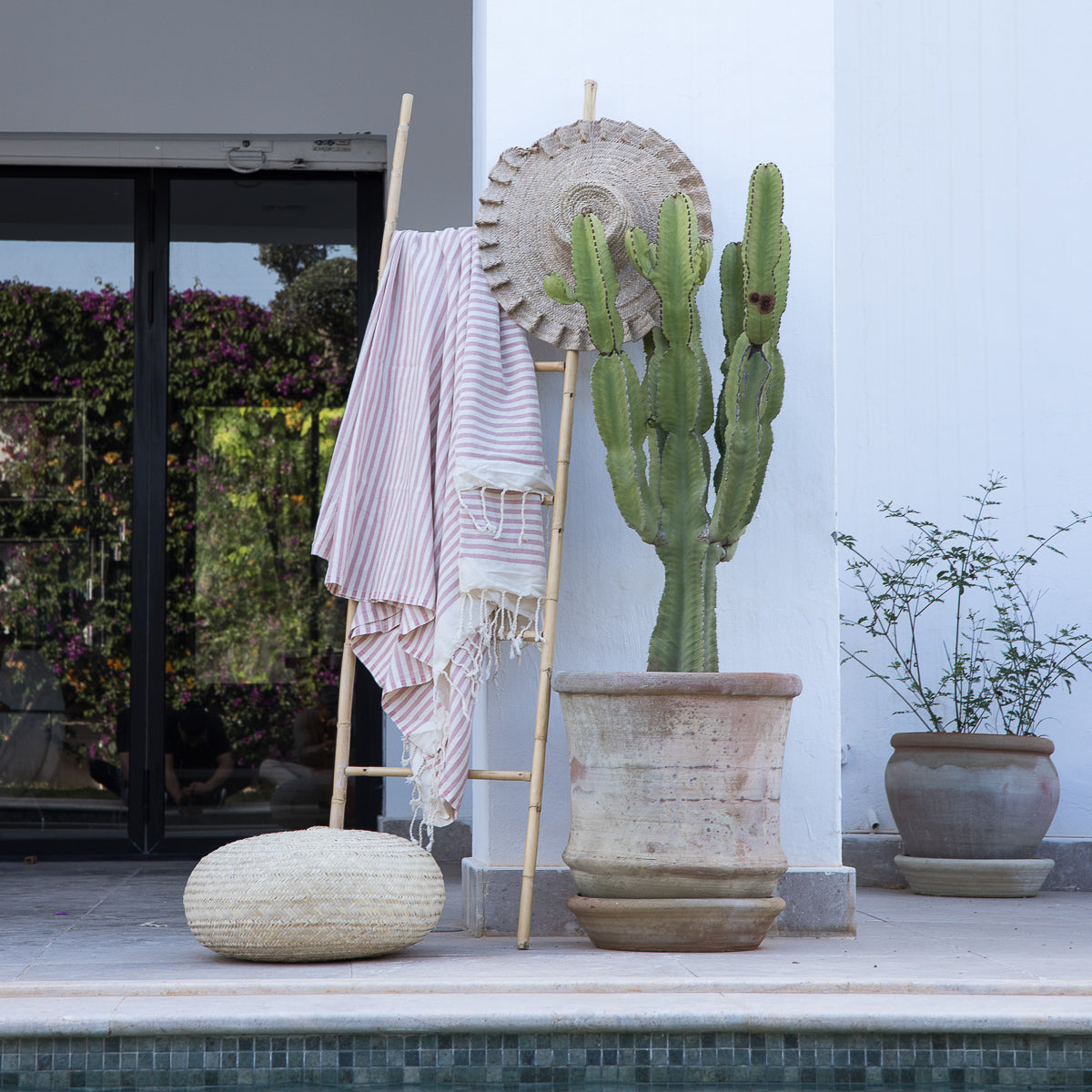 Fouta XXL coton 200x200 HOSSEGOR