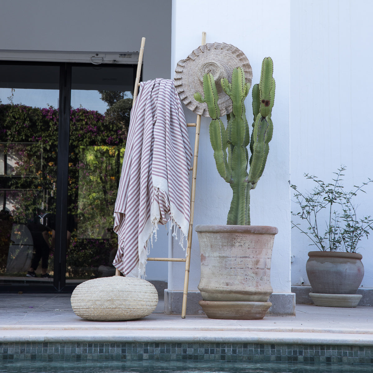 Fouta XXL coton 200x200 HOSSEGOR