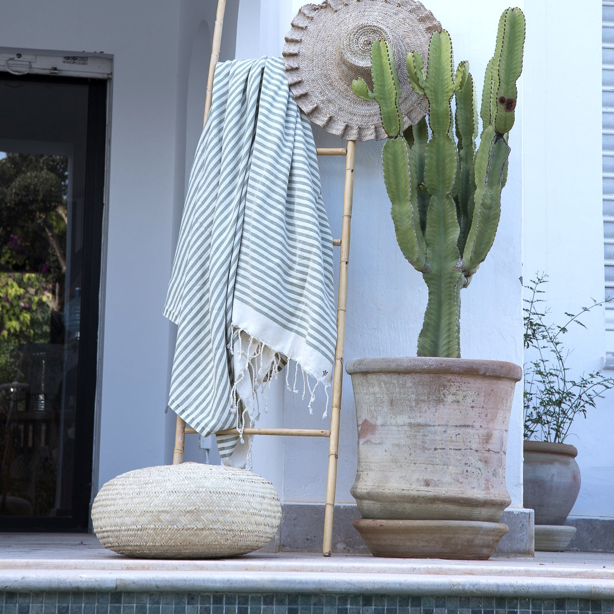 Fouta XXL coton 200x200 HOSSEGOR