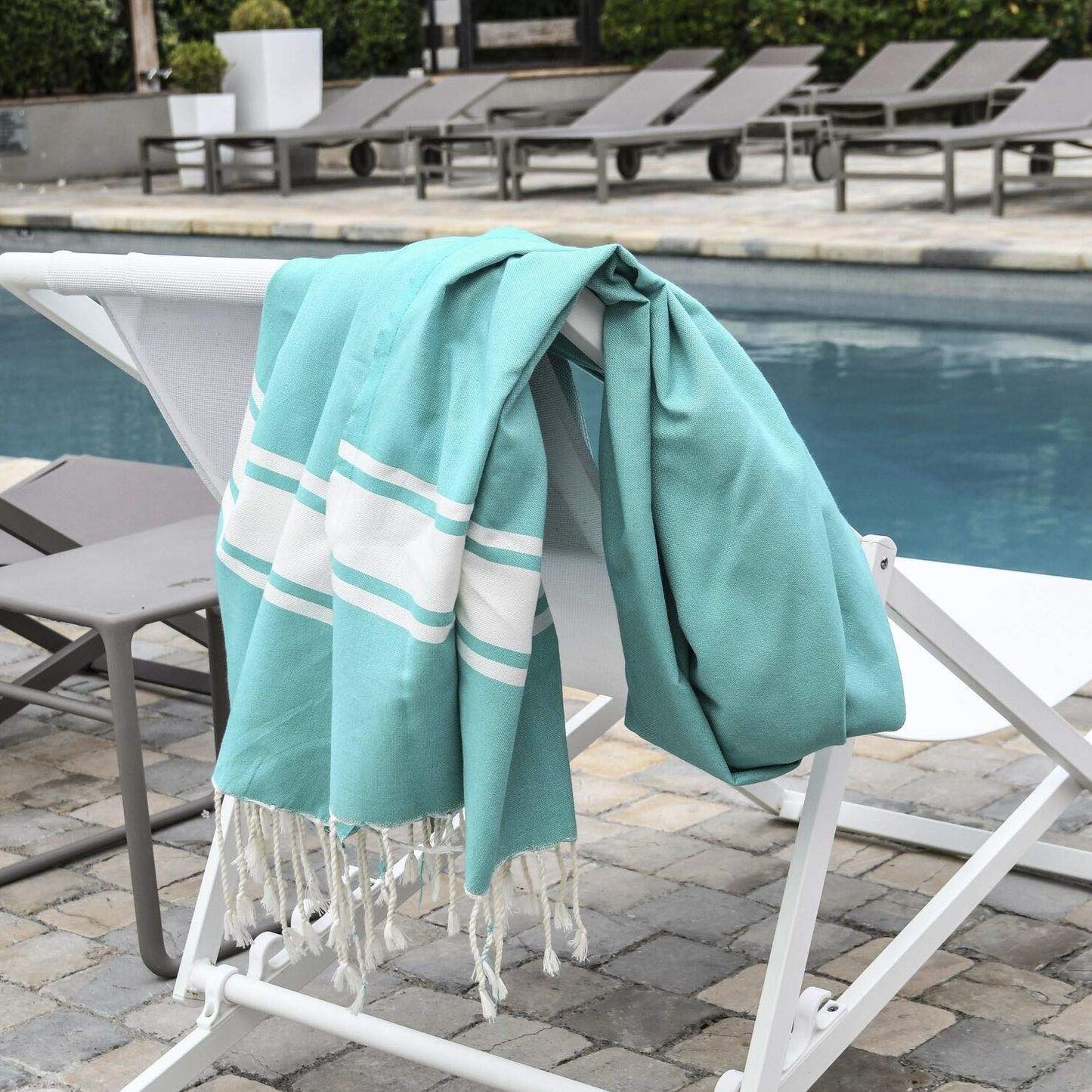 Fouta XXL coton 200x200 ST TROPEZ