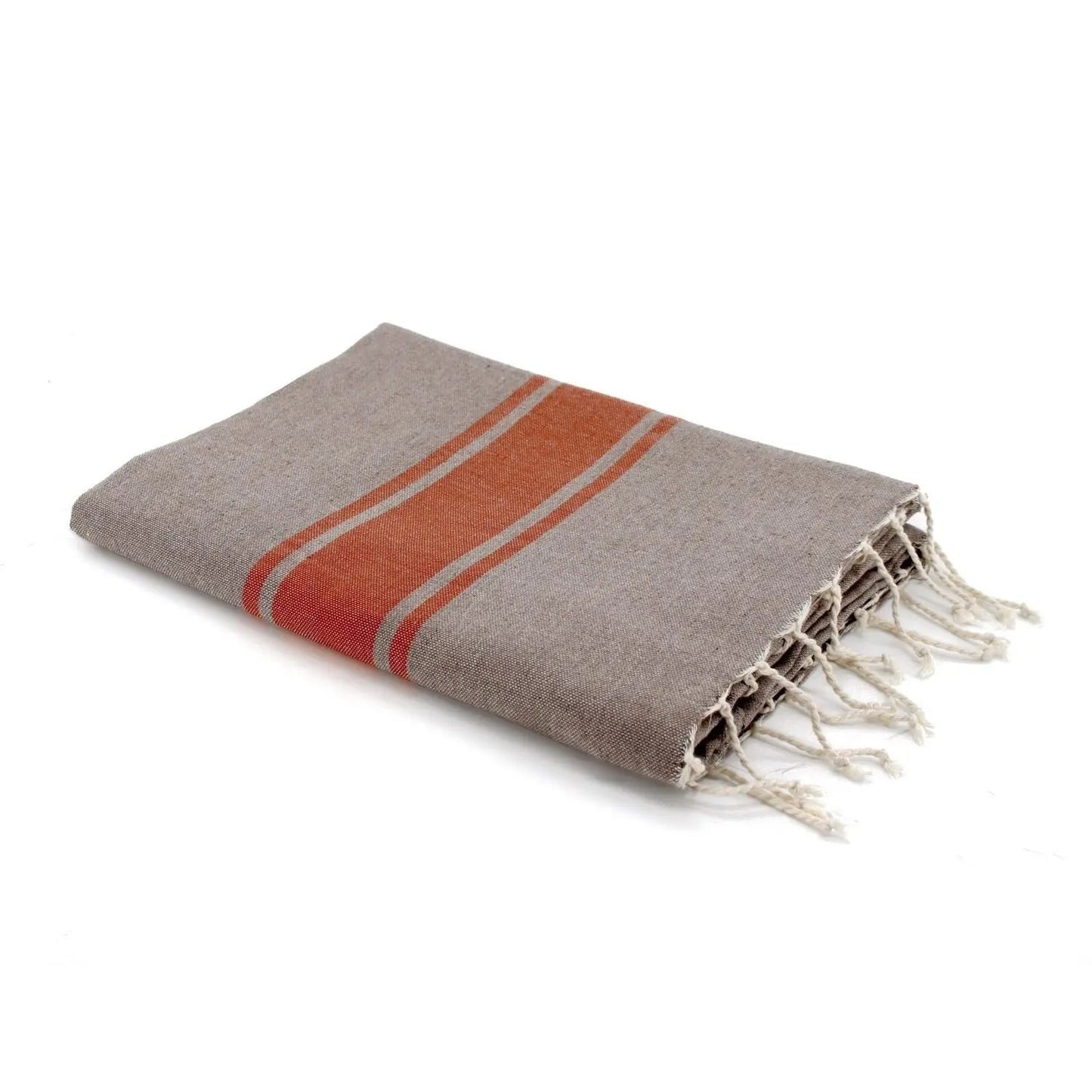 Fouta bicolore coton 100x200 ST TROPEZ febronie.com