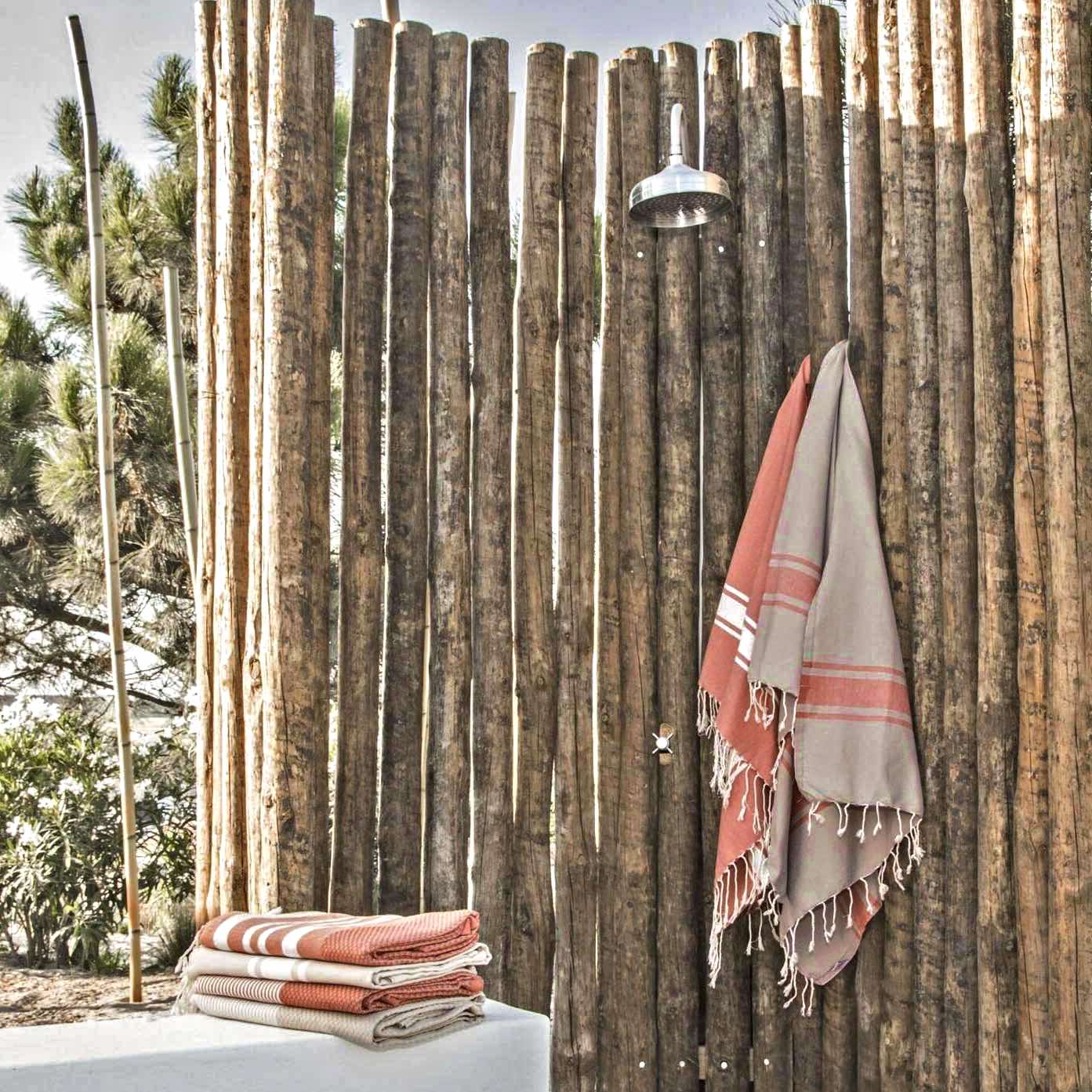 Fouta bicolore coton 100x200 ST TROPEZ
