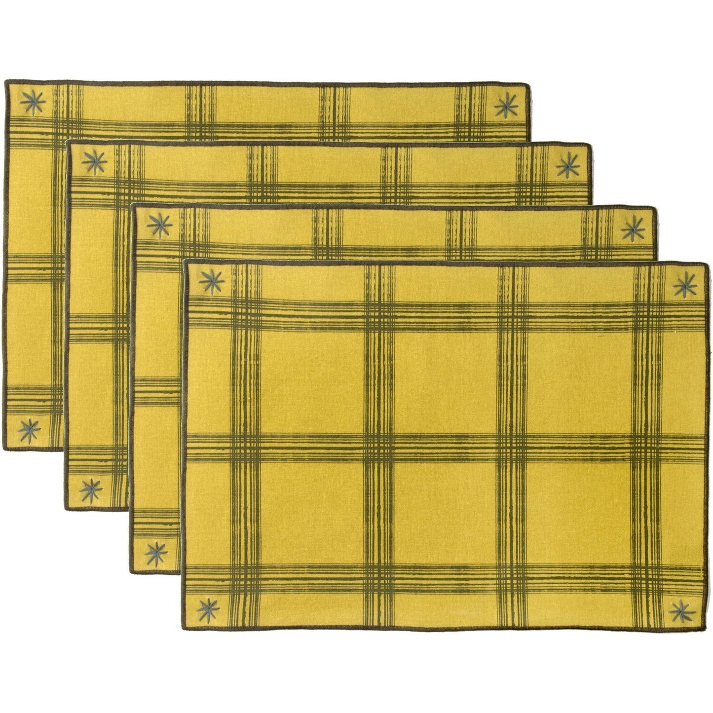 Set de table coton (x4) MADRAS 35x50 - febronie.com
