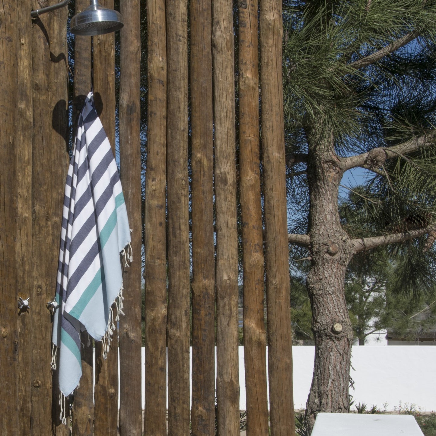 Fouta tricolore coton 100x200 ARCACHON