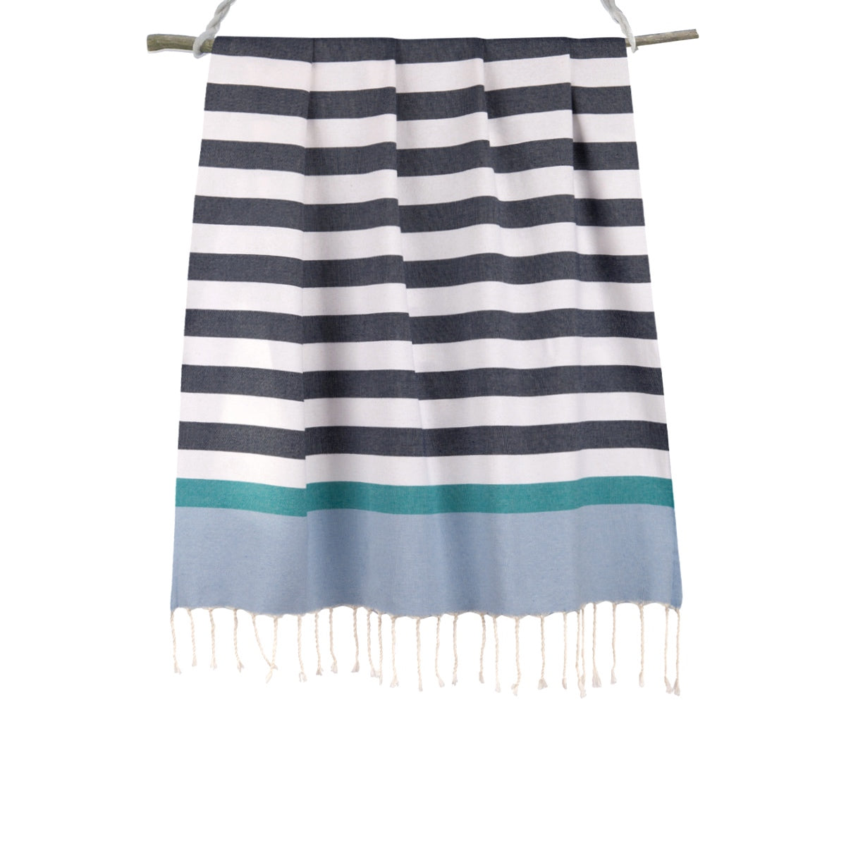 Fouta tricolore coton 100x200 ARCACHON