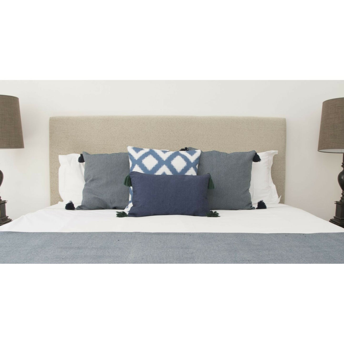 Housse de coussin coton 50x50 STOCKHOLM