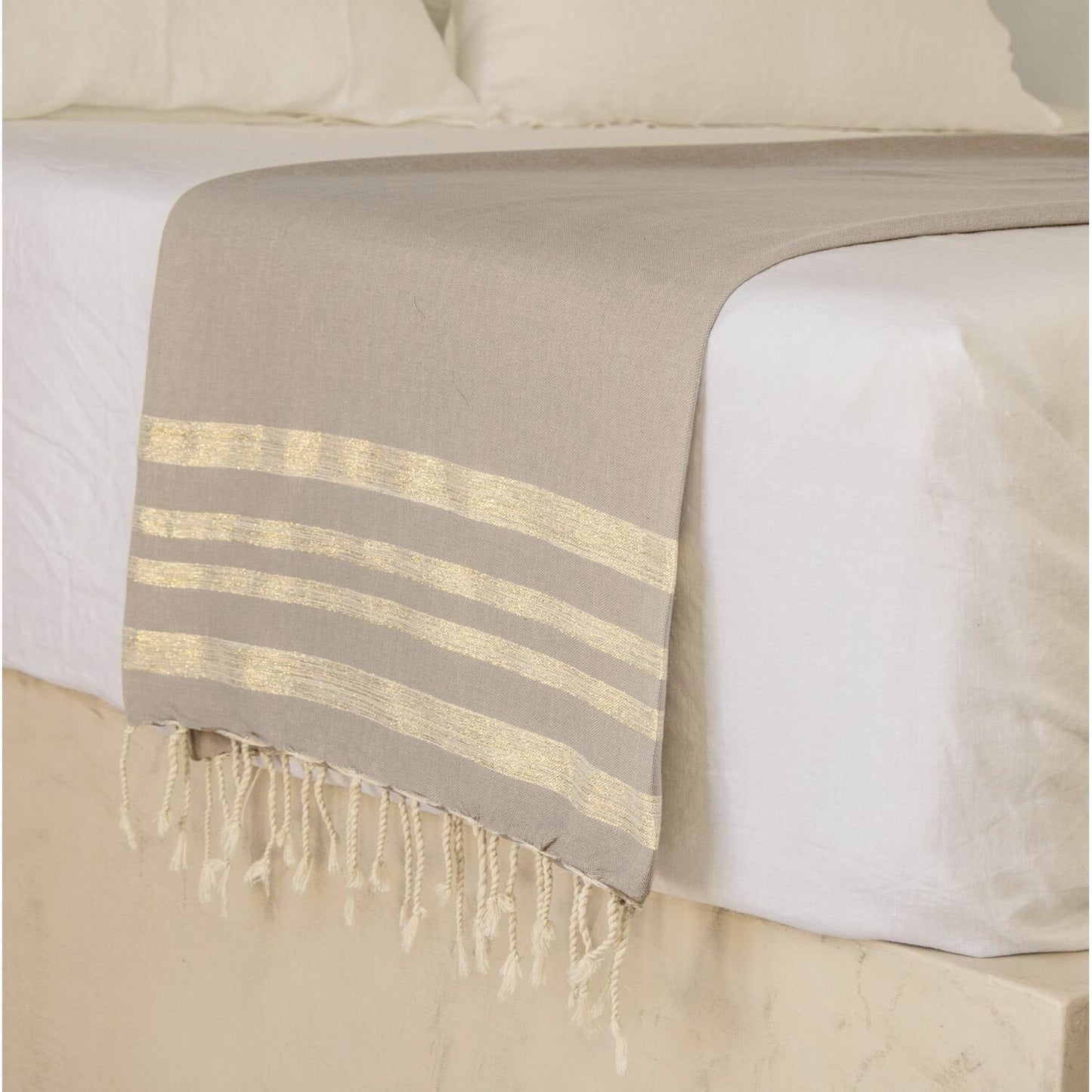 Tablecloth in cotton HAMPTONS 170x170