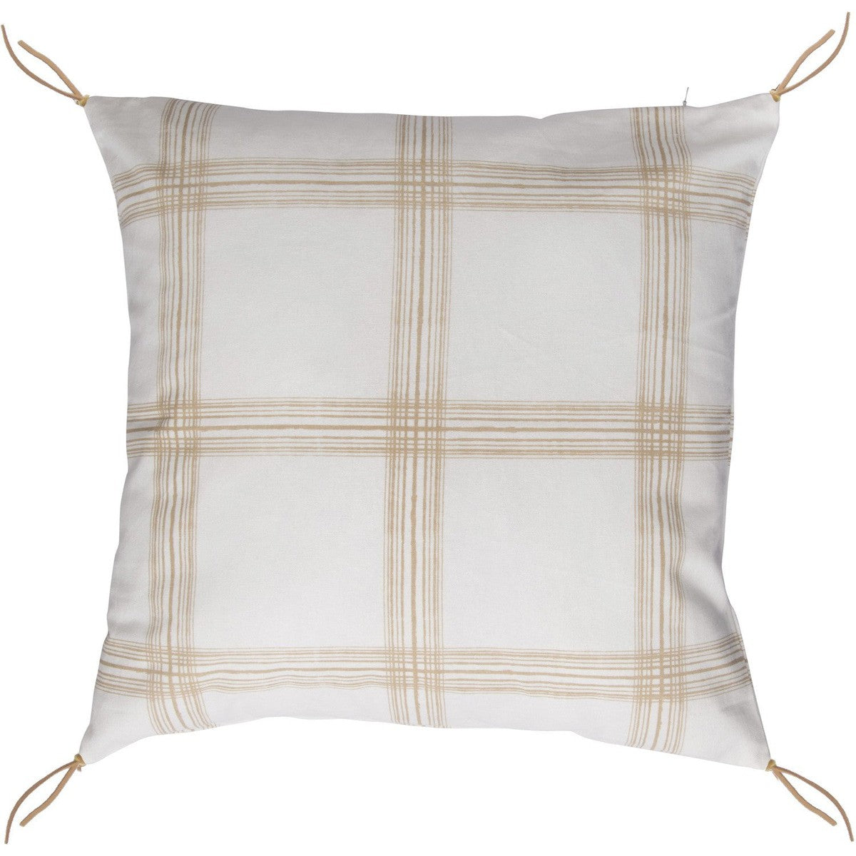 Housse de coussin coton MADRAS 50x50 - febronie.com