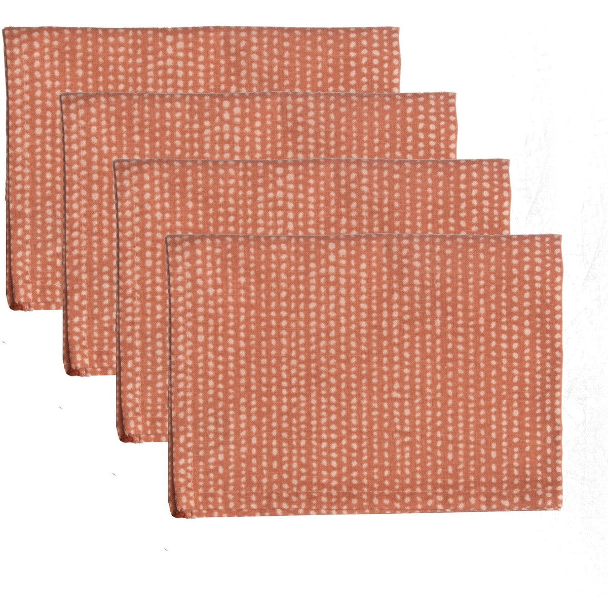 Serviettes de table coton (x4) DOTS 45x45