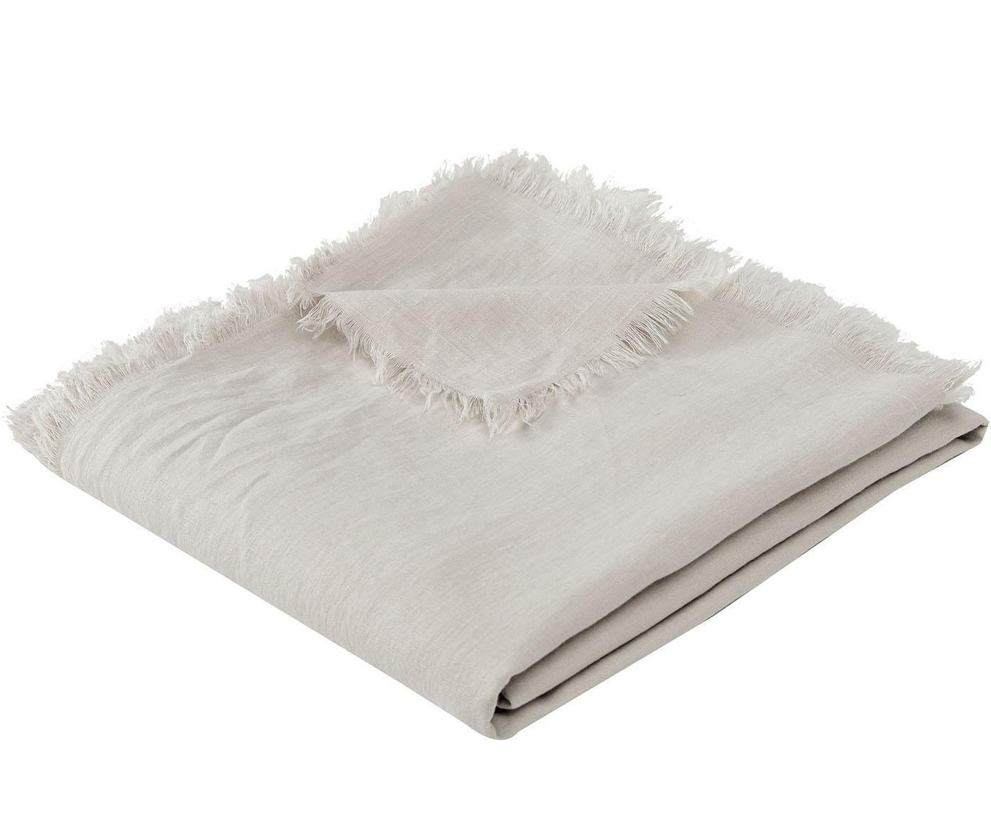 HORTENSE washed linen bedspread 180x260