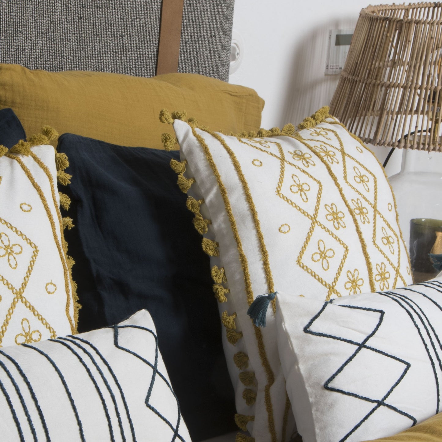 Cotton cushion cover 50x30 ISTANBUL
