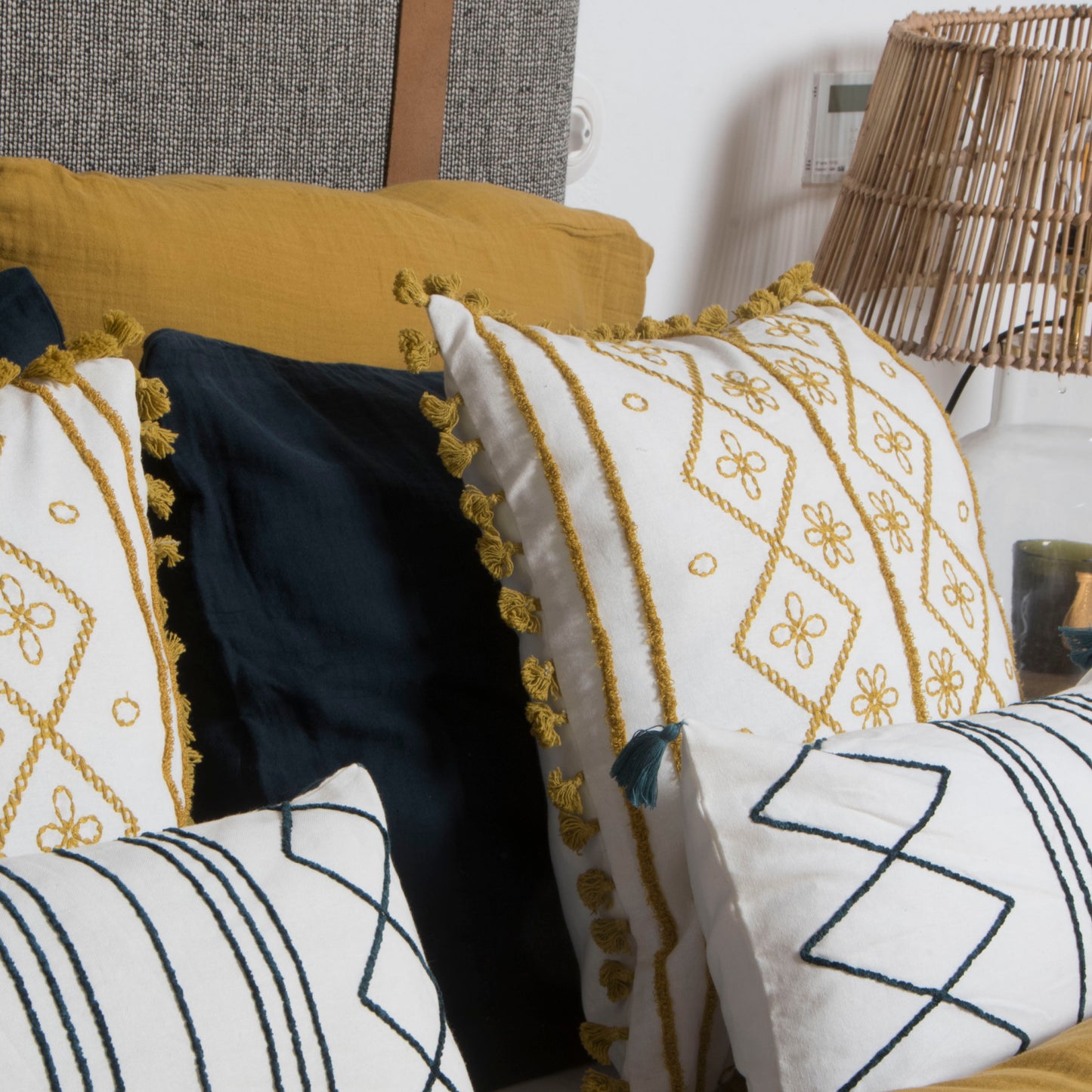 Cotton cushion cover 50x30 ISTANBUL