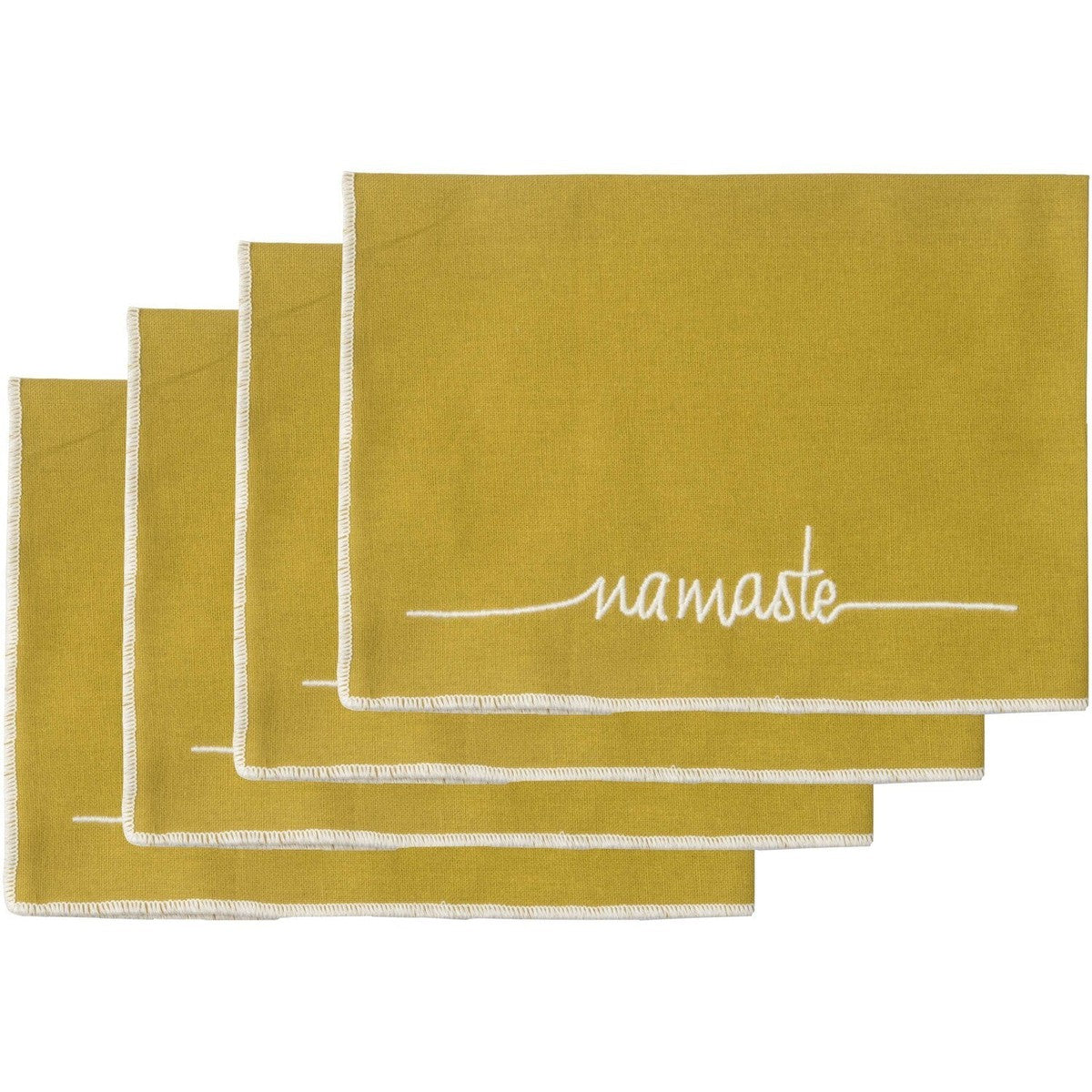 Set de table (x4) coton 35x50 NAMASTE