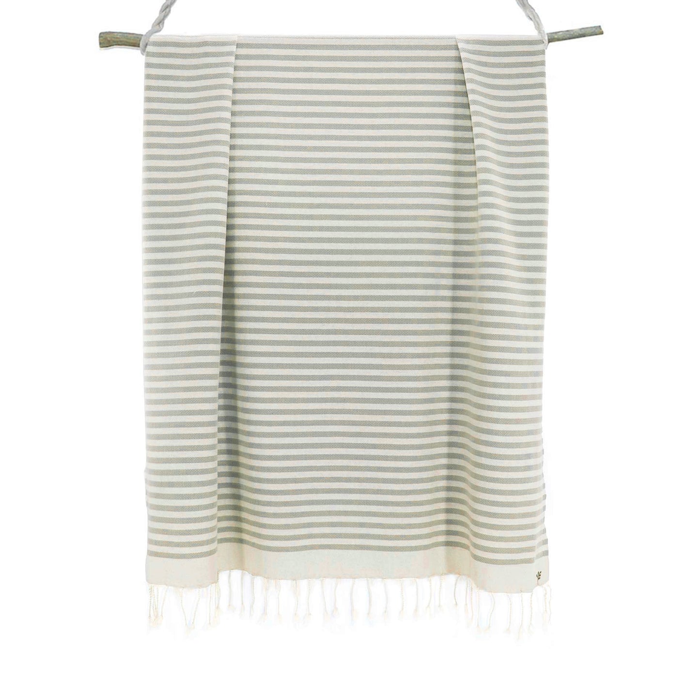 Fouta XXXL coton 200x300 HOSSEGOR - vert d'eau