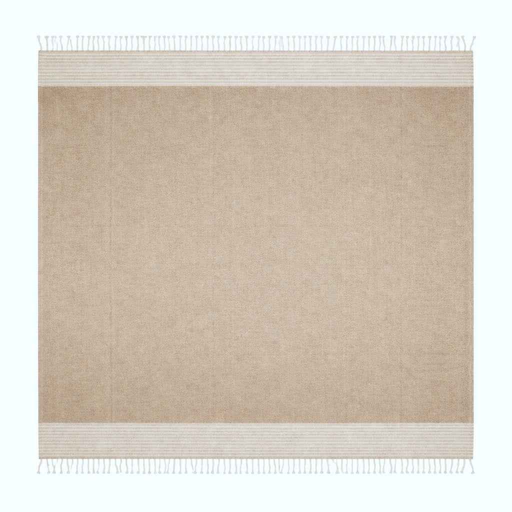 Fouta XXL coton 200x200 IBIZA beige