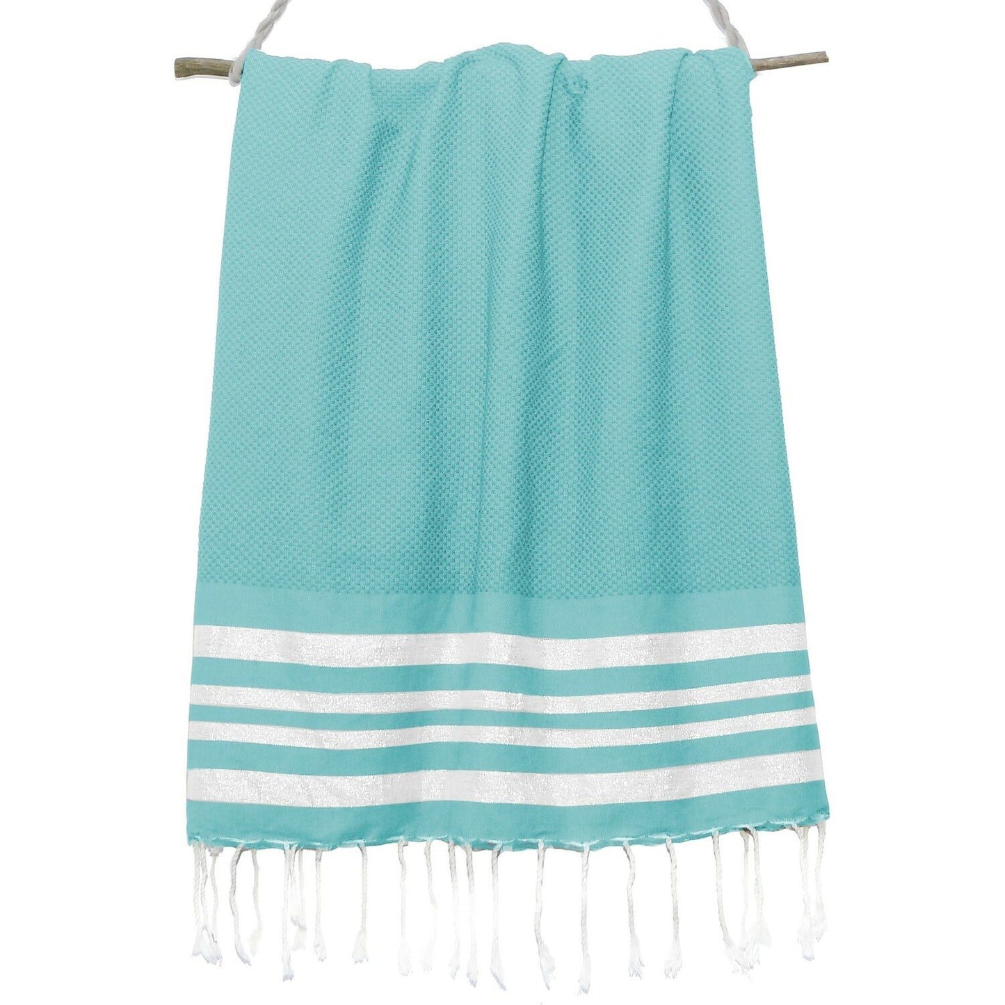 Fouta nid d'abeille coton 100x200 HAMPTONS